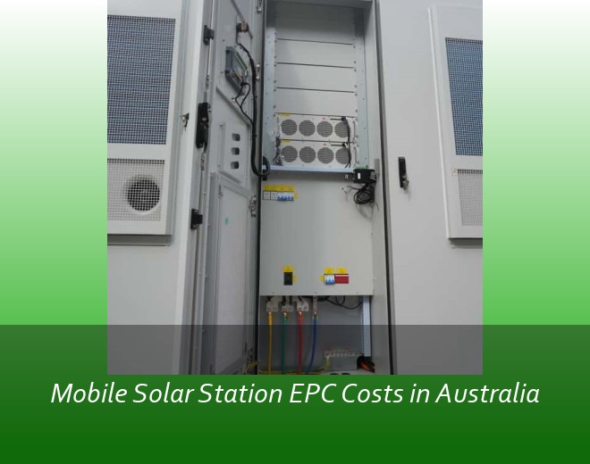 Mobile Solar Station EPC Costs in Australia